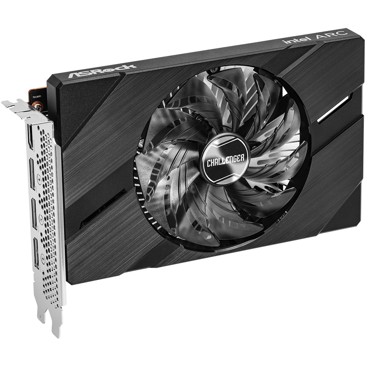 VGA INTEL ARC A380 CHALLENGER ITX (pci-e 4.0 x8, 6144 mb, gddr6, 96-bit, 3x display port, 1x hdmi 2.0, 7680x4320)-2