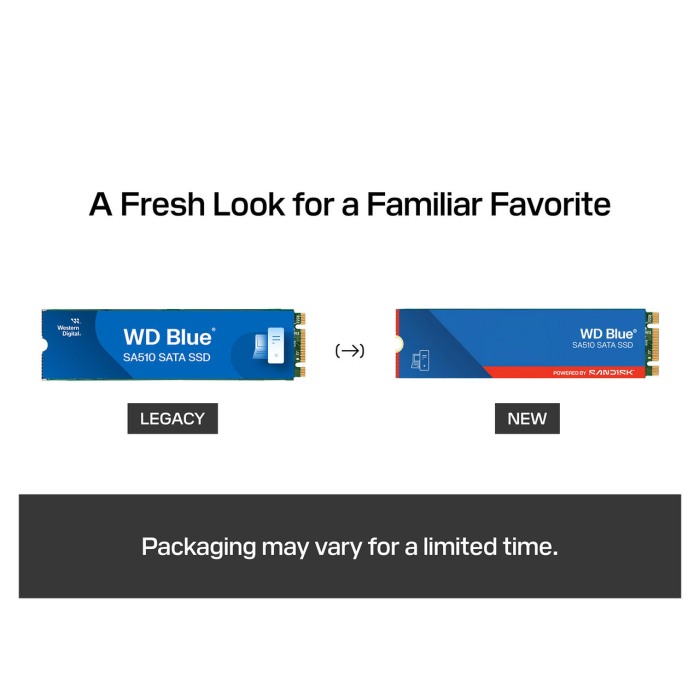 SSD Western Digital Blue™ 500GB m.2 SATA-9