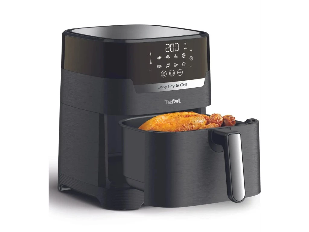 Friteza na vrući zrak TEFAL Easy Fry & Grill EY505815 2u1 (4.2L, 1550W)-0