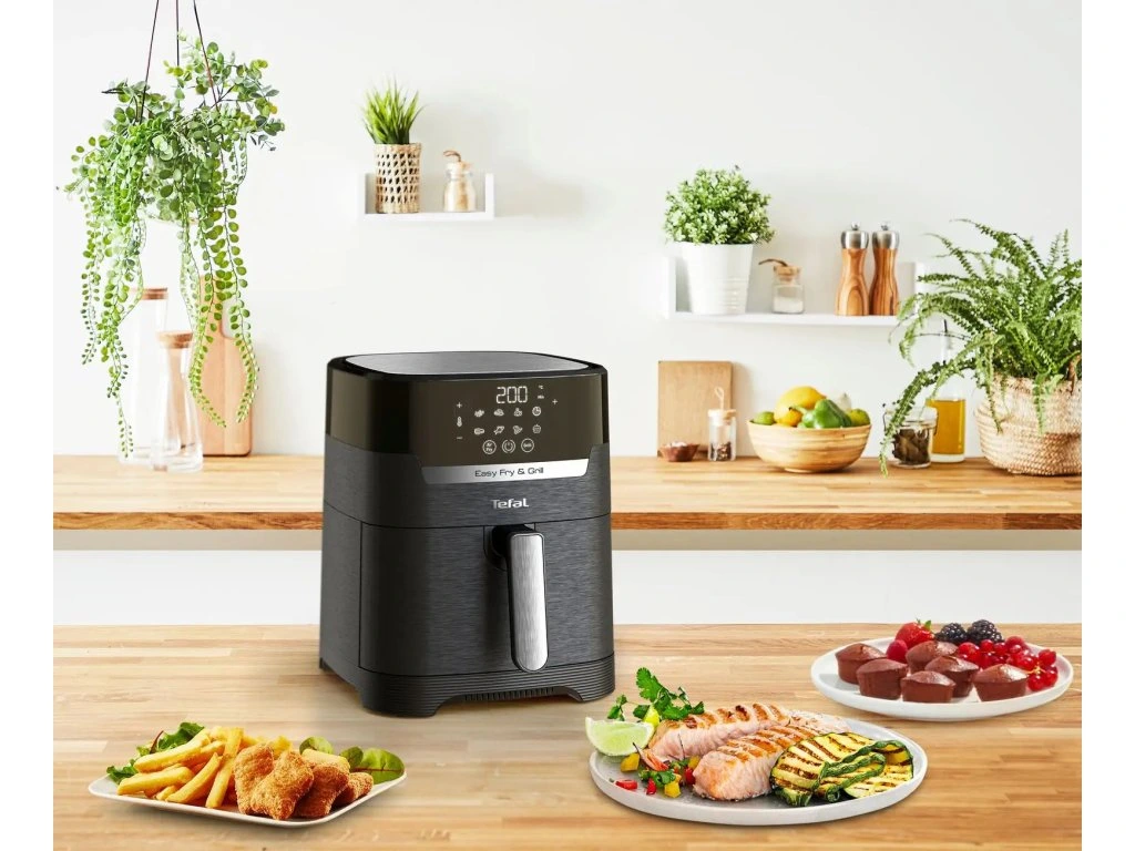 Friteza na vrući zrak TEFAL Easy Fry & Grill EY505815 2u1 (4.2L, 1550W)-11