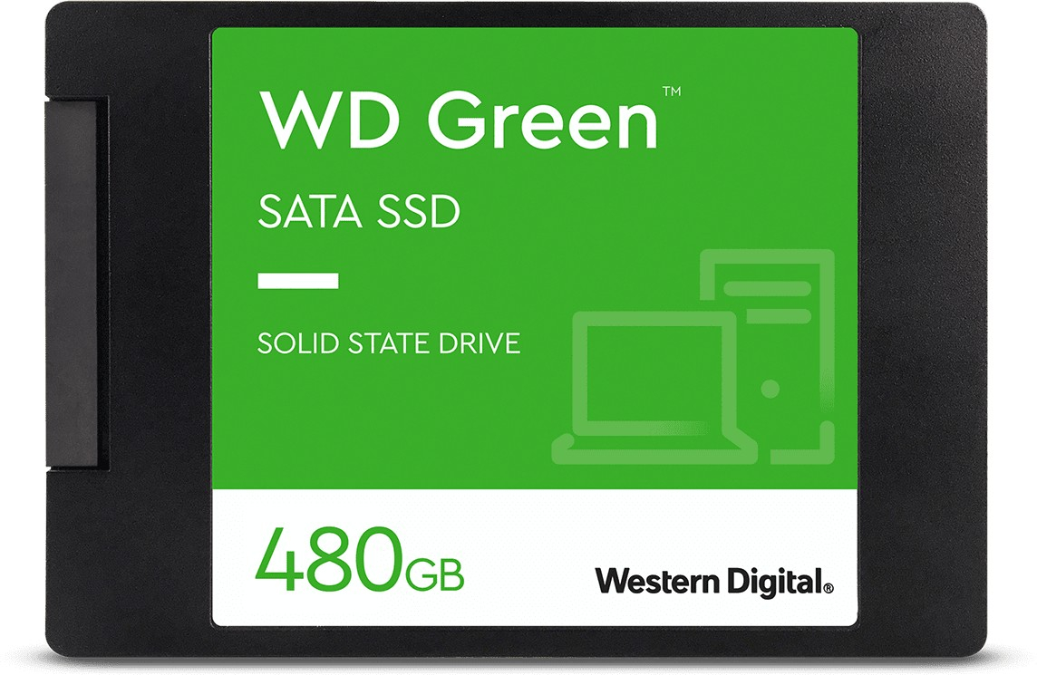 SSD Western Digital Green™ 480GB 2,5" SATA-7