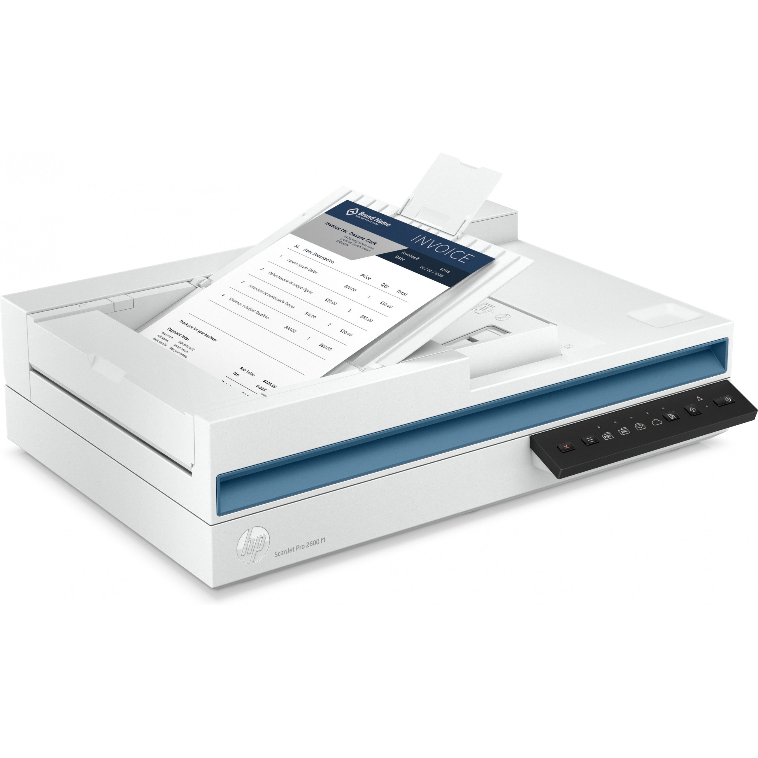 Skenner HP SCANJET Pro 2600 f1 (50 ipm, 25 ppm, 1200 x 1200 dpi)-8
