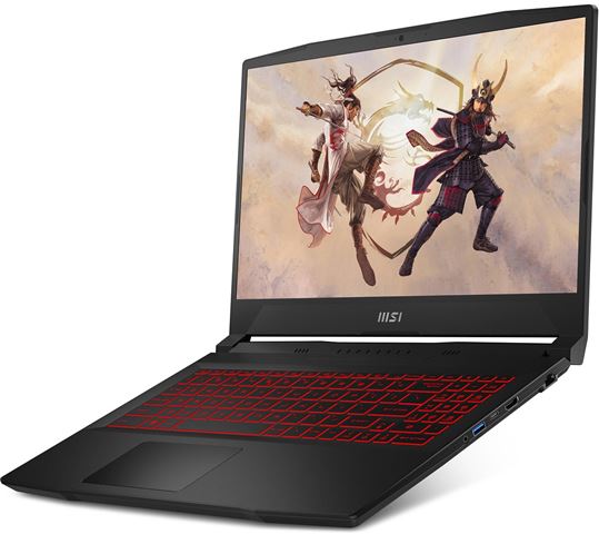 Laptop MSI Katana GF66 (15,6", FHD, Intel Core i5 12500H, 8GB, SSD 512GB, GeForce RTX 3050, DOS, crna)