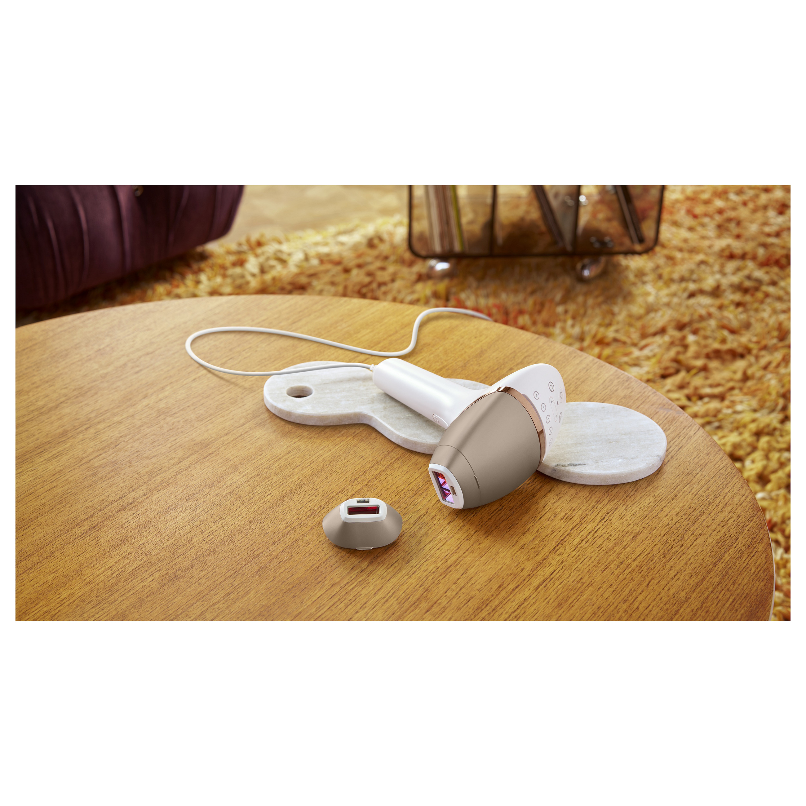 IPL uređaj PHILIPS Lumea BRI945/00 (Intense Pulsed Light, 450.000 bljeskova, nastavci za tijelo, lice i bikini, žičani, bijelo-rozi)-7