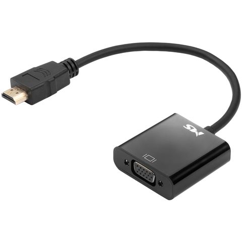 Video adapter MS CABLE V-HV300 (konektori hdmi m, konektori vga f, duljina 0,2m, boja crni)-0