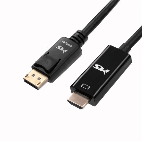 MS CABLE Display port -> HDMI F, 2m, 4K/30Hz, V-HD3200 crni-0