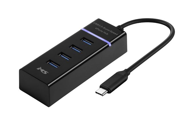 MS CABLE USB HUB C105, 4xUSB3.0-0