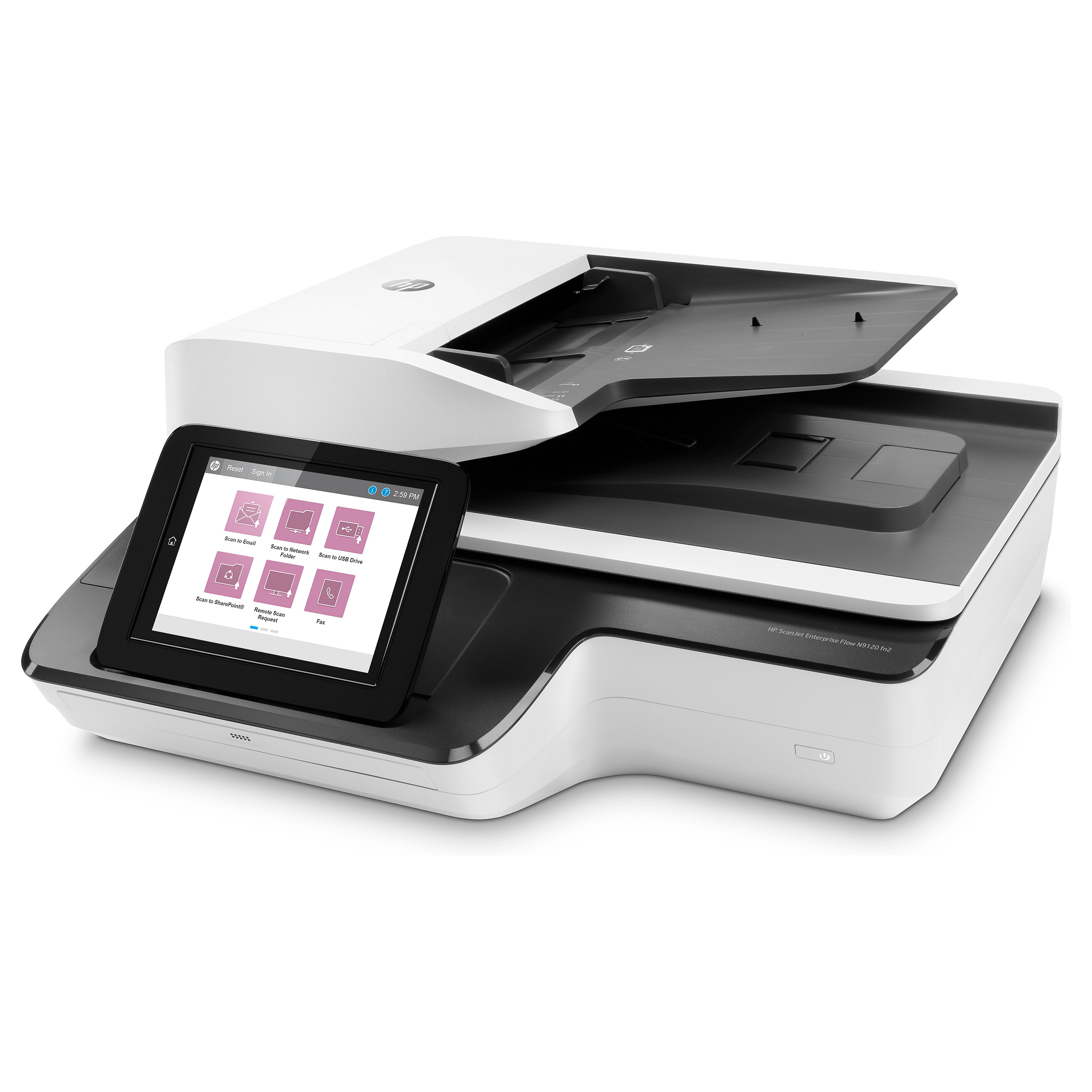 Skener HP SCANJET ENTERPRISE FLOW N9120 fn2 (tip skenera flatbed, 600x600 dpi, 30-bit, površina skeniranja 1.7 x 34cm, autofeeder 200 listova, USB)-3