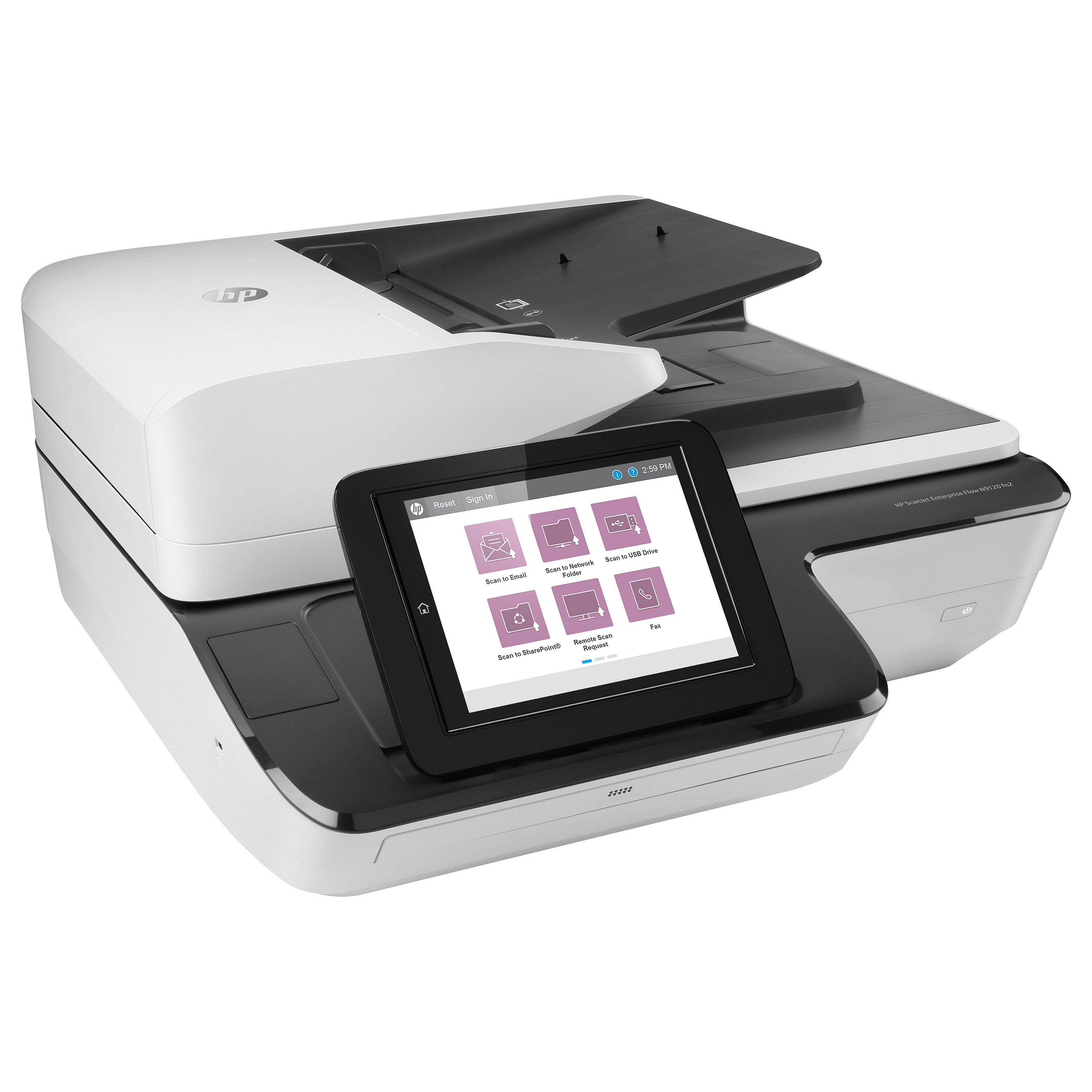 Skener HP SCANJET ENTERPRISE FLOW N9120 fn2 (tip skenera flatbed, 600x600 dpi, 30-bit, površina skeniranja 1.7 x 34cm, autofeeder 200 listova, USB)-5