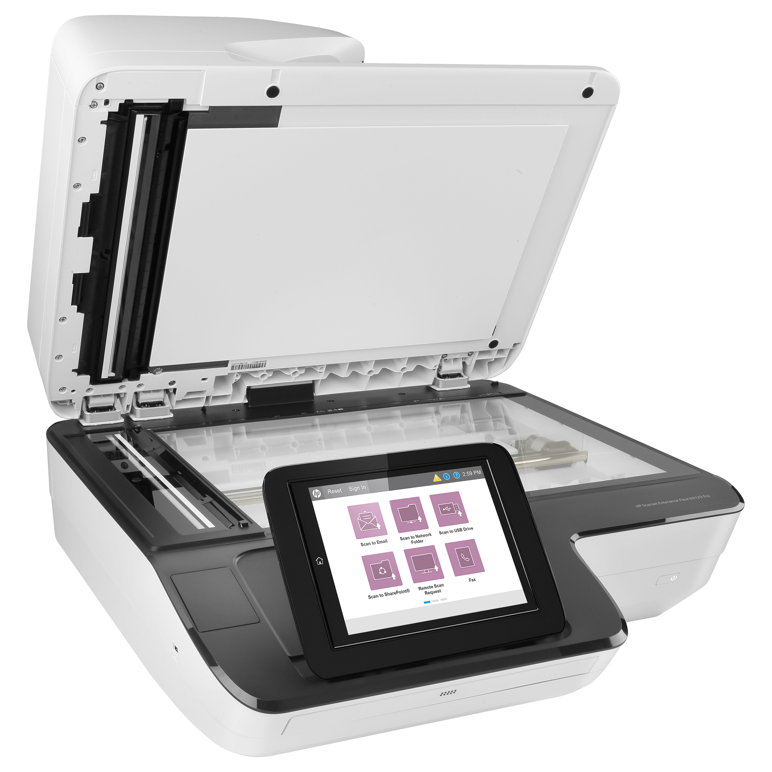 Skener HP SCANJET ENTERPRISE FLOW N9120 fn2 (tip skenera flatbed, 600x600 dpi, 30-bit, površina skeniranja 1.7 x 34cm, autofeeder 200 listova, USB)-10