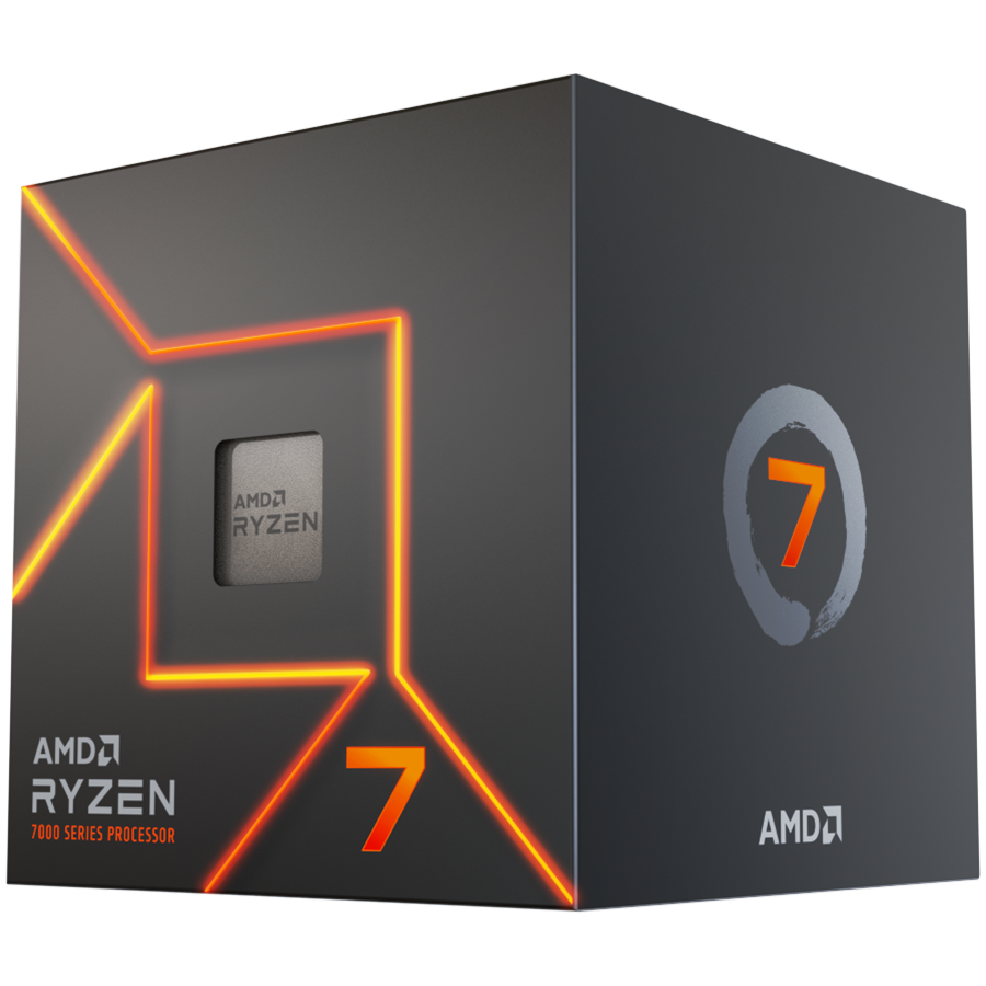 Procesor AMD RYZEN 7 7700 (AM5, 3.8 GHz, 65W TDP, BOX hladnjak, Integrirani grafički sustav, Dual channel memorija)-3