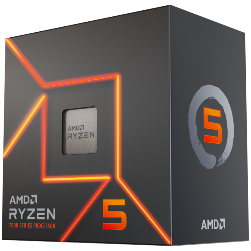 Procesor AMD Ryzen 5 7600 6C/12T 3,8GHz/5,1GHz/ 32MB/ AM5-3