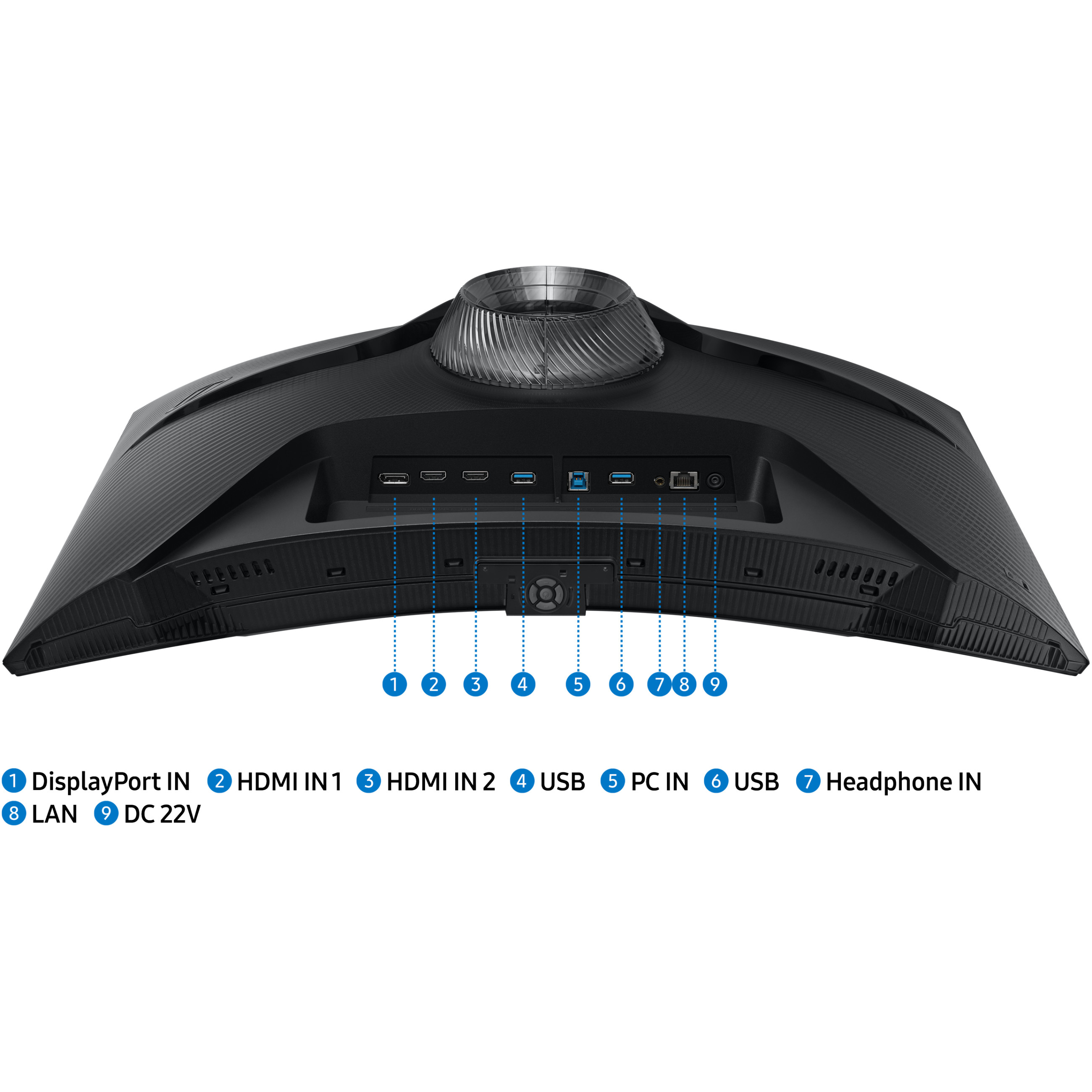 Monitor 27 SM Odyssey LS27BG650EUXEN WQHD Curved 240Hz-16