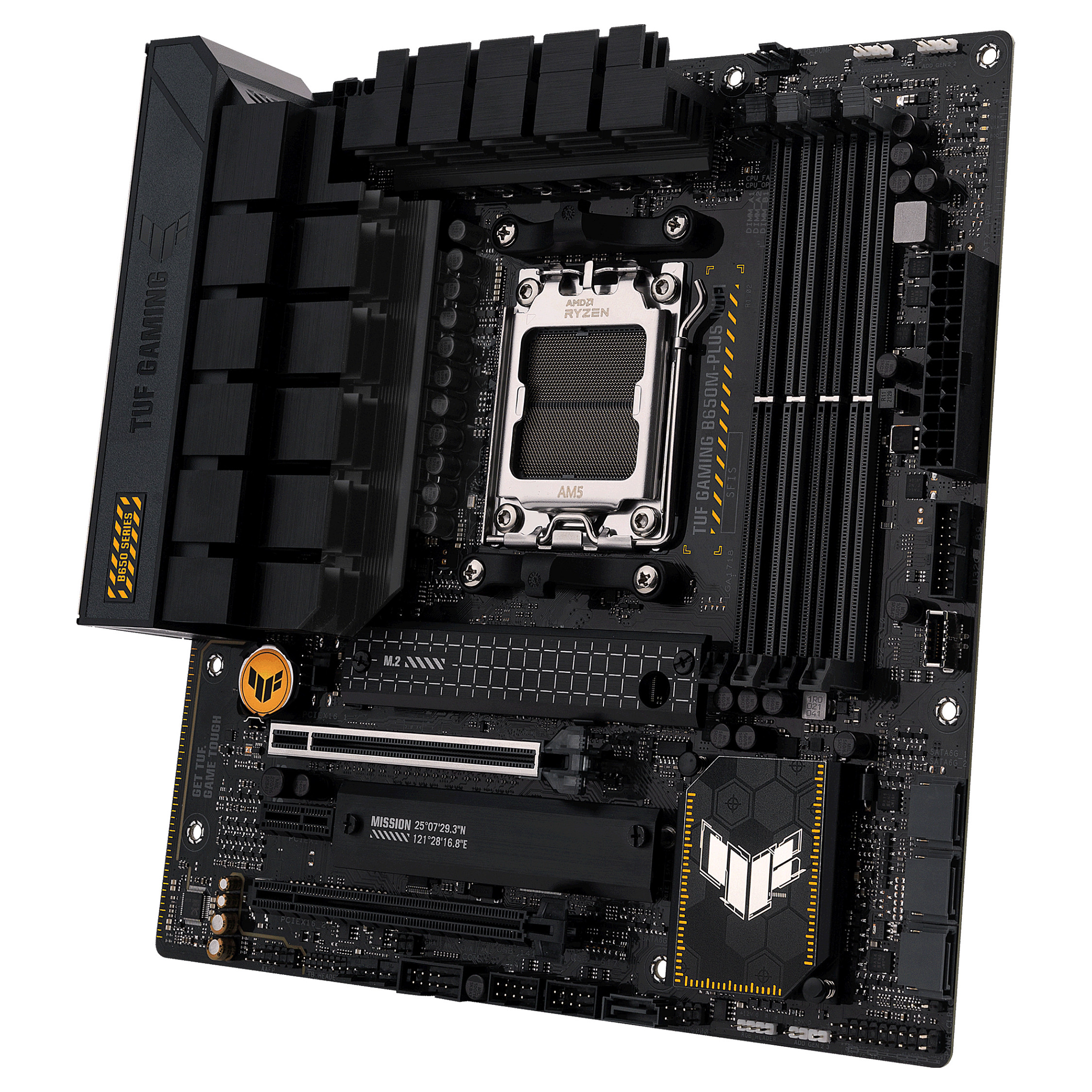 MBO ASUS TUF GAMING B650M-PLUS WIFI (AM5, DDR5, 4 utora, PCIe 4.0 x16, SATA3 4)-4