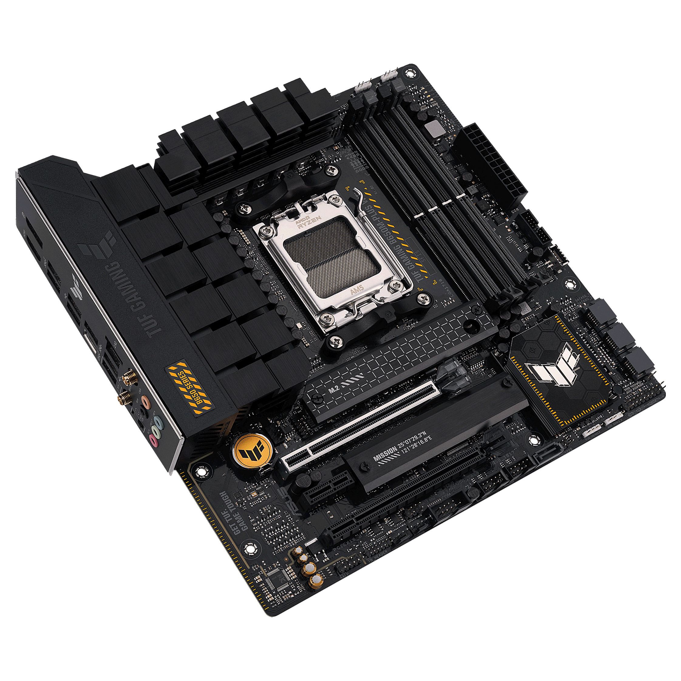 MBO ASUS TUF GAMING B650M-PLUS WIFI (AM5, DDR5, 4 utora, PCIe 4.0 x16, SATA3 4)-5