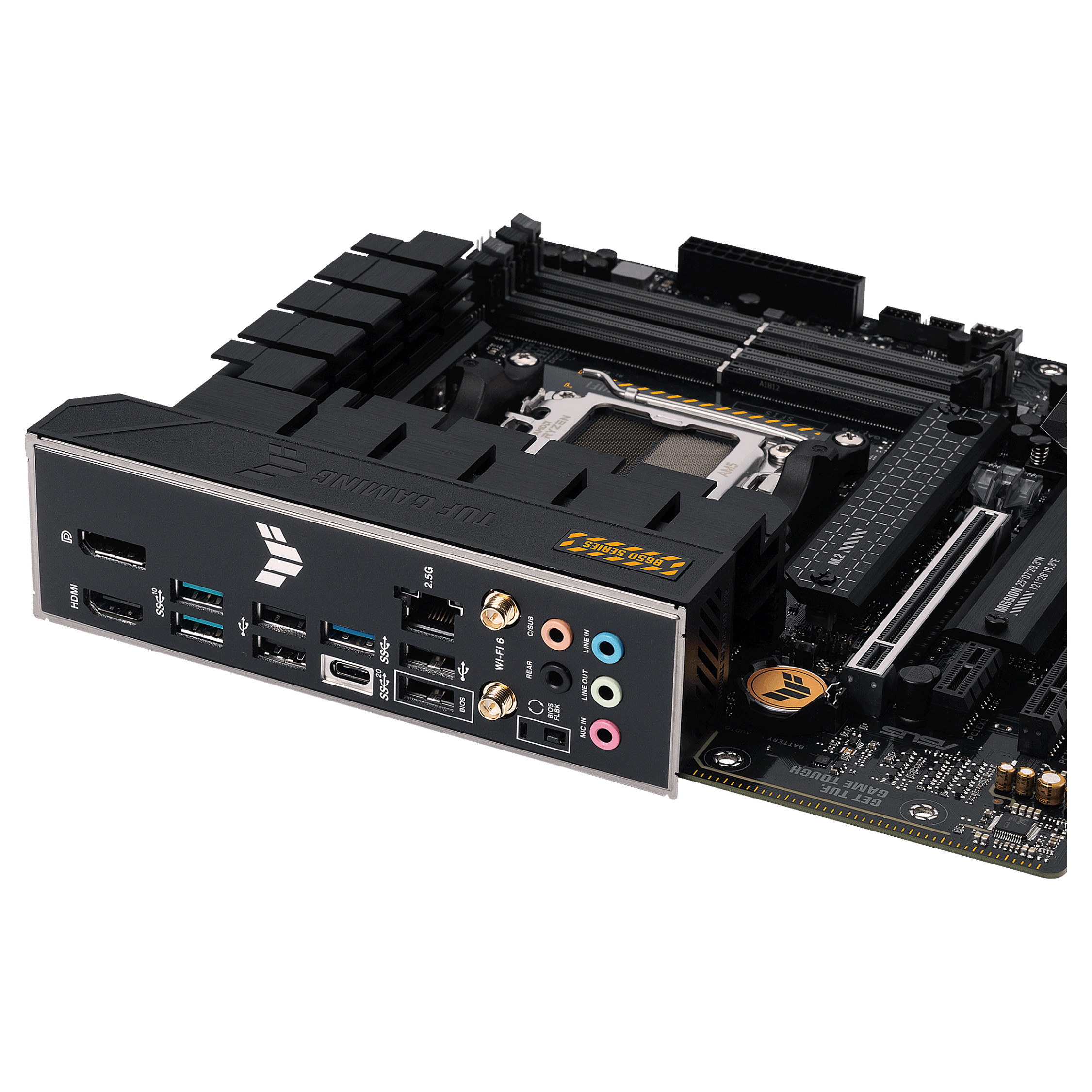 MBO ASUS TUF GAMING B650M-PLUS WIFI (AM5, DDR5, 4 utora, PCIe 4.0 x16, SATA3 4)-7