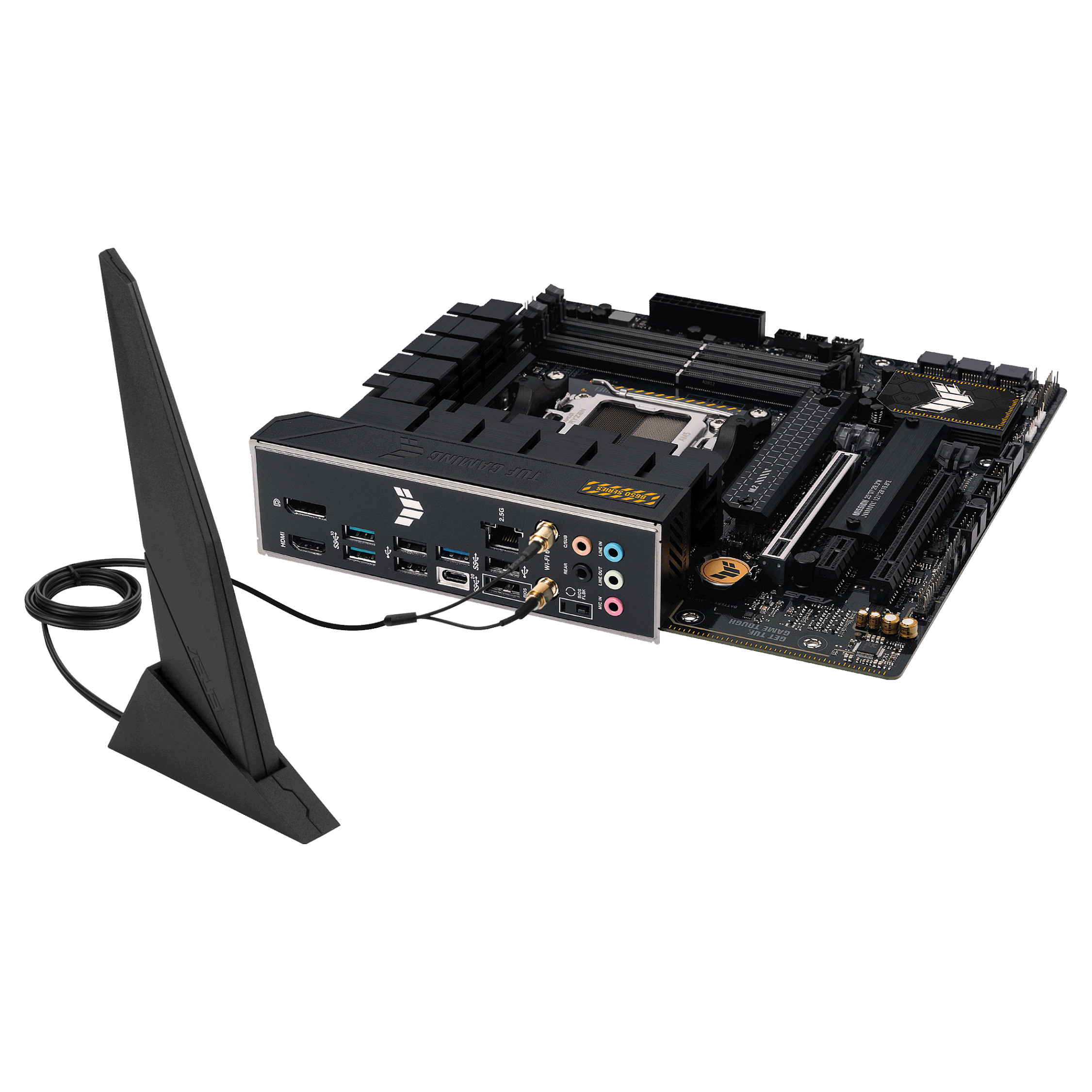 MBO ASUS TUF GAMING B650M-PLUS WIFI (AM5, DDR5, 4 utora, PCIe 4.0 x16, SATA3 4)-8
