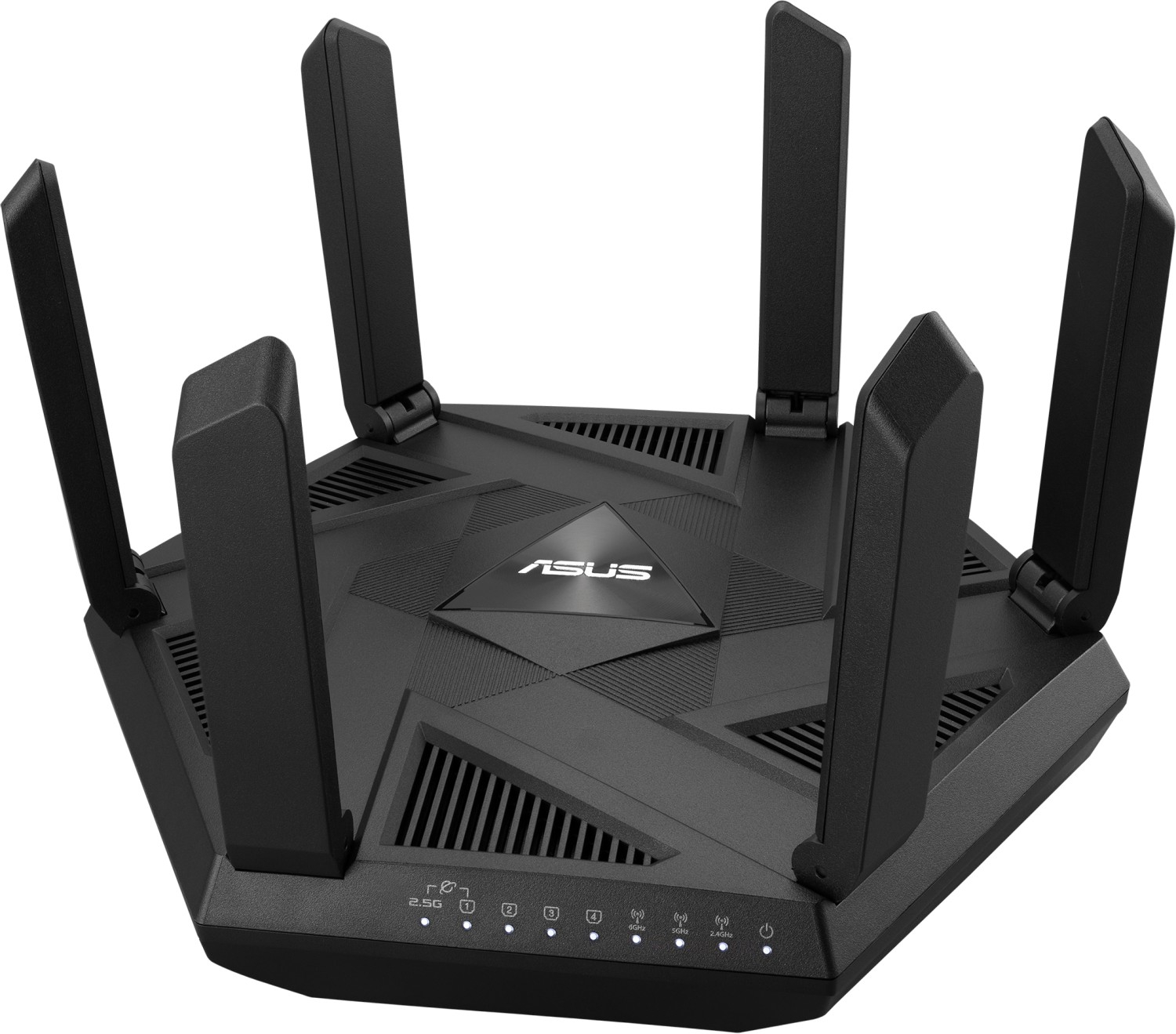 Wireless Router ASUS RT-AXE7800 (wan 1x 10/100/1000 Mbps, lan 4x 10/100/1000 Mbps, 802.11a, 802.11ac, 802.11ax, 802.11b, 802.11g, 802.11n)-1