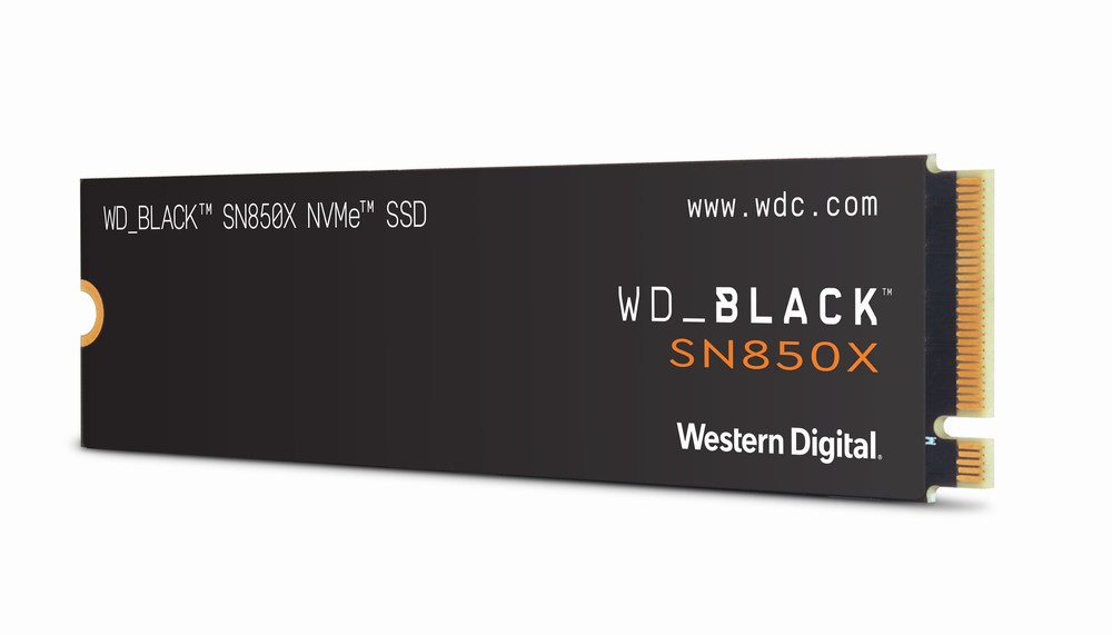 SSD WD crna SN850X 4TB M.2 2280 PCIe Gen4 x4 NVMe, Read/Write: 7300/6600 MBps, IOPS 1200K/1100K, TBW: 2400-5