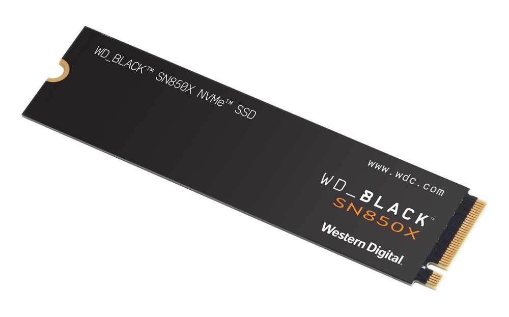 SSD WD crna SN850X 4TB M.2 2280 PCIe Gen4 x4 NVMe, Read/Write: 7300/6600 MBps, IOPS 1200K/1100K, TBW: 2400-4