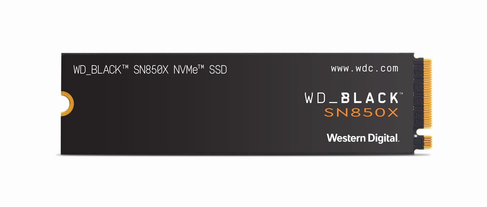 SSD WD crna SN850X 4TB M.2 2280 PCIe Gen4 x4 NVMe, Read/Write: 7300/6600 MBps, IOPS 1200K/1100K, TBW: 2400-3