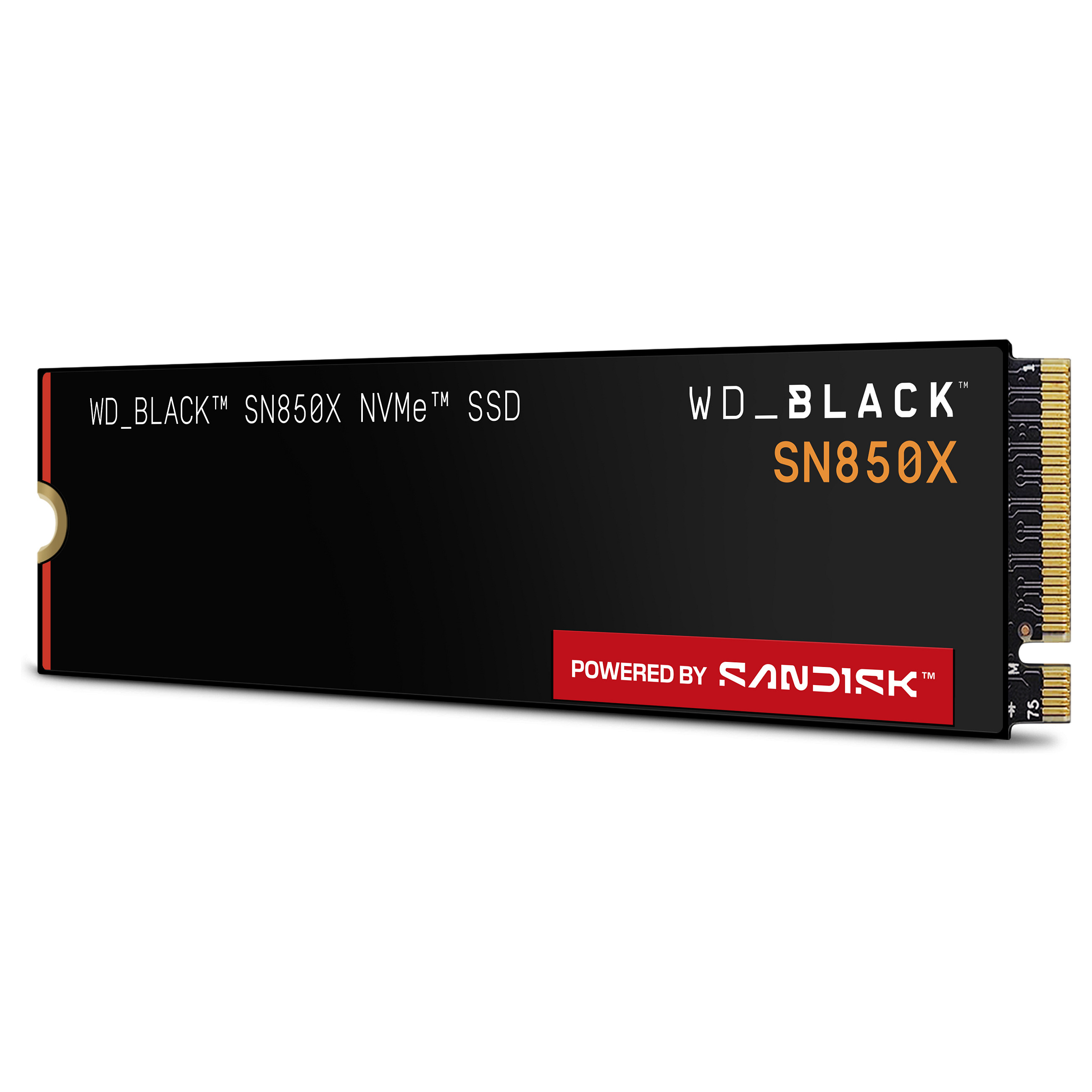 SSD WD crna SN850X 4TB M.2 2280 PCIe Gen4 x4 NVMe, Read/Write: 7300/6600 MBps, IOPS 1200K/1100K, TBW: 2400-13