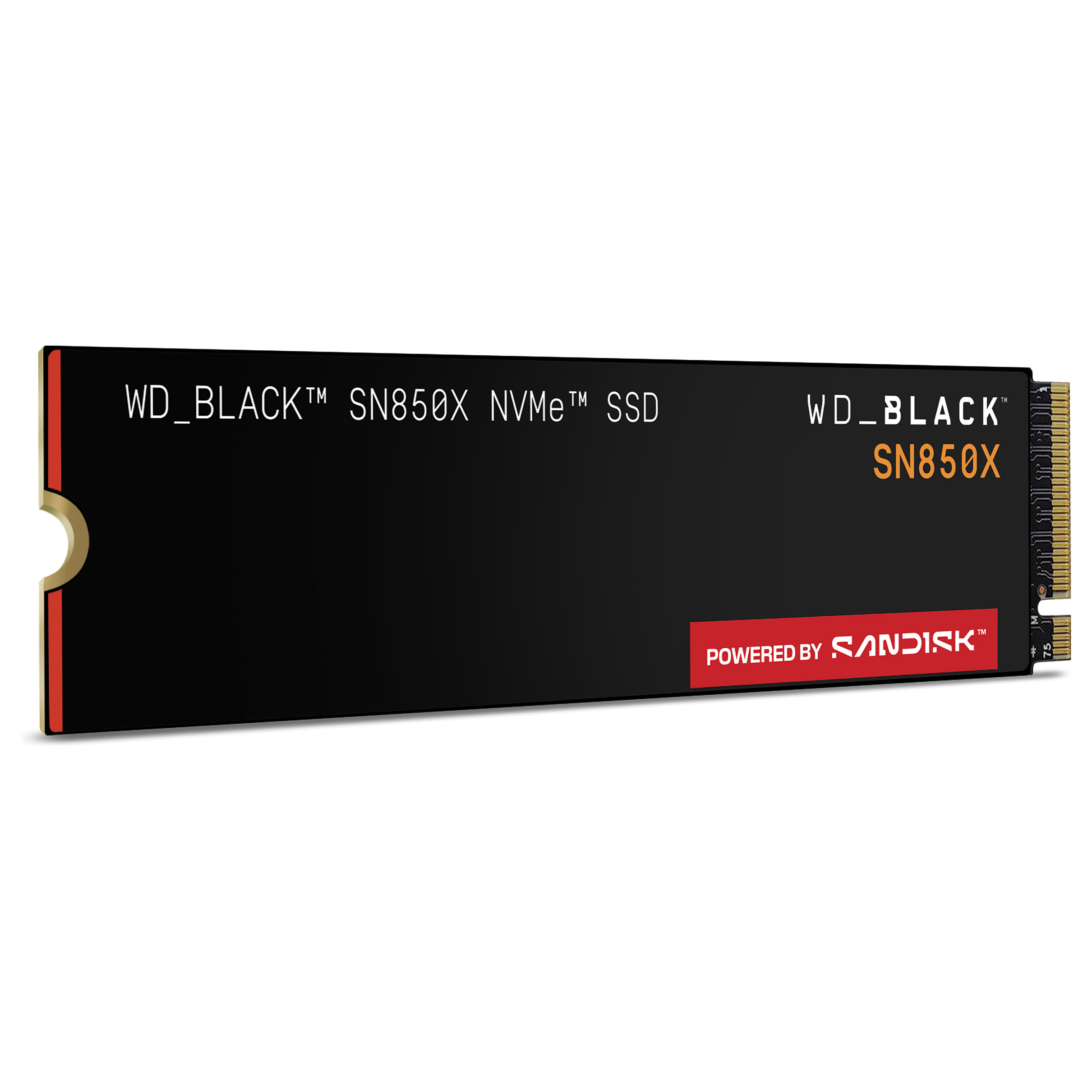 SSD WD crna SN850X 4TB M.2 2280 PCIe Gen4 x4 NVMe, Read/Write: 7300/6600 MBps, IOPS 1200K/1100K, TBW: 2400-15
