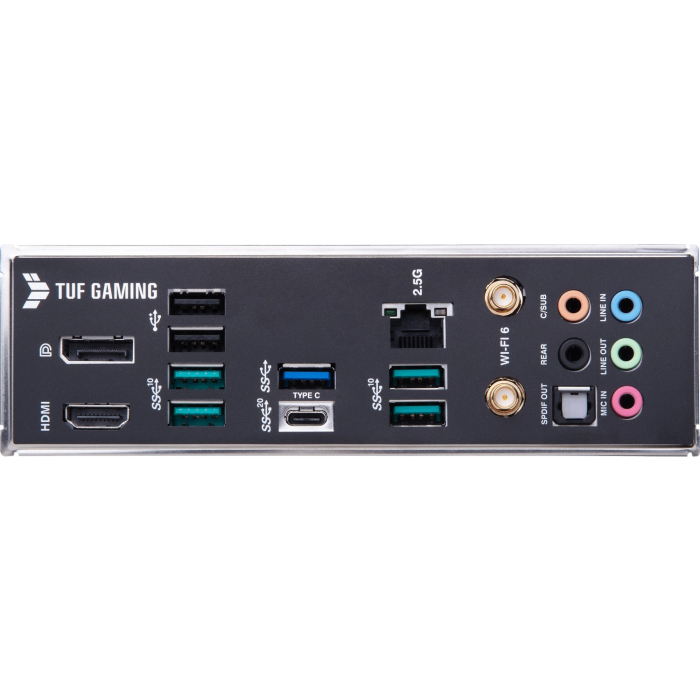 MBO ASUS TUF GAMING B660M-PLUS WIFI (LGA1700, Intel B660, DDR5, 4 utora, 5000 - 6000MHz)-14
