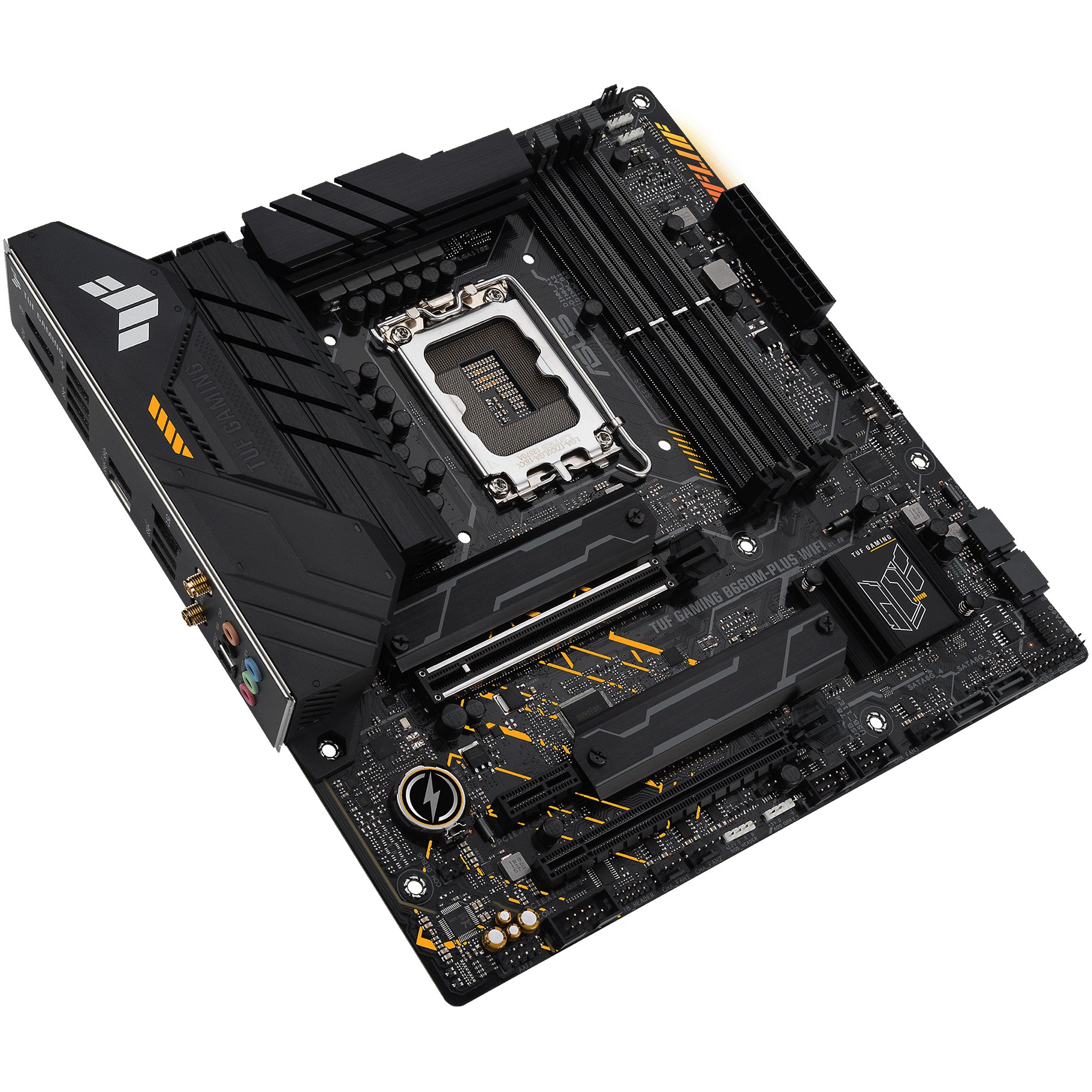 MBO ASUS TUF GAMING B660M-PLUS WIFI (LGA1700, Intel B660, DDR5, 4 utora, 5000 - 6000MHz)-19