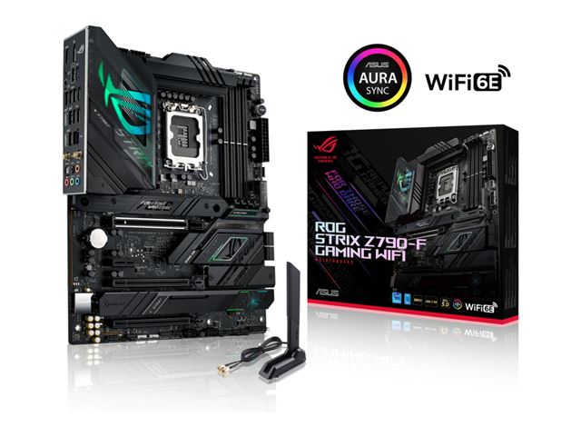 MBO ASUS STRIX Z790-F GAMING WIFI (lga1700, intel z790, ddr5, 4 utora, 4800 - 7800mhz, pcie 5.0 x16, sata3 4, raid 0, raid 1, raid 5, 8-kanalni audio, 1x 2.5gb ethernet, hdmi 1, display port 1, atx, wlan 2, usb 3.2 8)-0