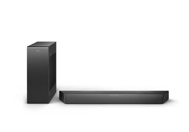 Soundbar PHILIPS TAB7207/10 (Dolby Digital Plus, 2.1 kanala, 8-inčni niskotonac)