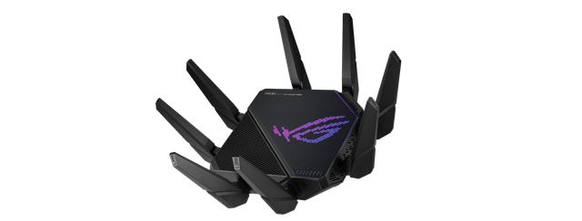 Router ASUS ROG RAPTURE GT-AX11000 Pro (Wi-Fi 6, tri-band, 2.5Gbps WAN, 10Gbps LAN, 4x LAN, 1GB RAM)-0