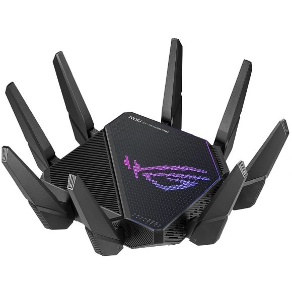 Router ASUS ROG RAPTURE GT-AX11000 Pro (Wi-Fi 6, tri-band, 2.5Gbps WAN, 10Gbps LAN, 4x LAN, 1GB RAM)-1