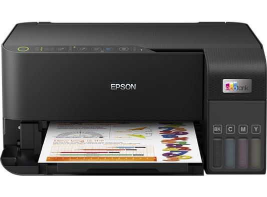 Printer EPSON EcoTank L3550 (33 spm, 20 spm, 4800x1200 dpi, tip skenera senzor za prep. slike (CIS), ulazna ladica 100 listova, duplex manual, USB, Wi-Fi, Wi-Fi Direct)-0