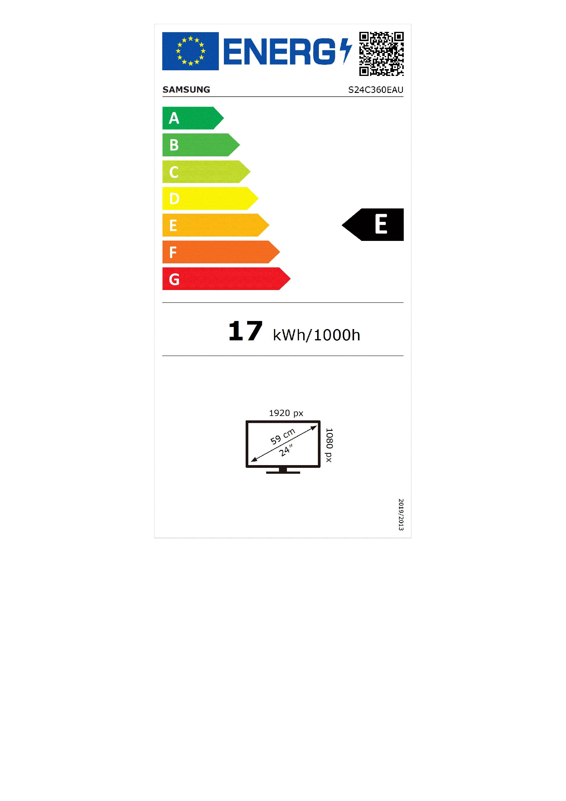 Monitor SAMSUNG LS24C360EAUXEN (23,6, 1920x1080, VA, 250 cd/m2, 30001, 4 ms, D-Sub, HDMI, zakrivljeni)-16