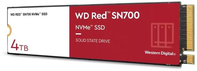 SSD WESTERN DIGITAL Red SN700 WDS400T1R0C (M.2 2280, PCIe NVMe, 4 TB)