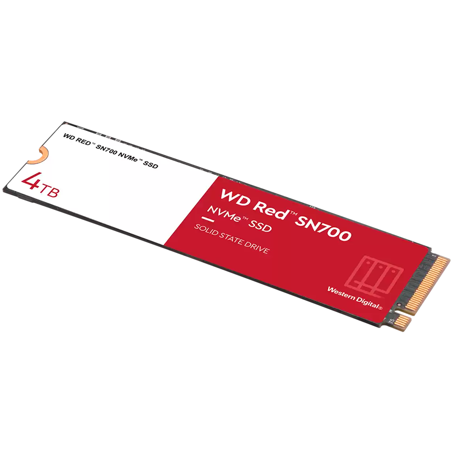SSD WESTERN DIGITAL Red SN700 WDS400T1R0C (M.2 2280, PCIe NVMe, 4 TB)-8
