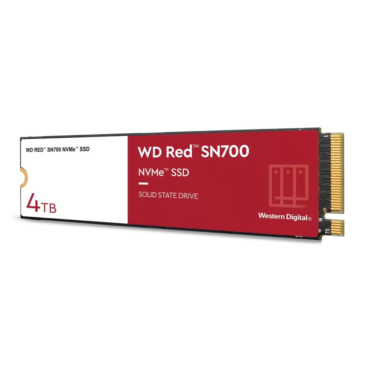 SSD WESTERN DIGITAL Red SN700 WDS400T1R0C (M.2 2280, PCIe NVMe, 4 TB)-5