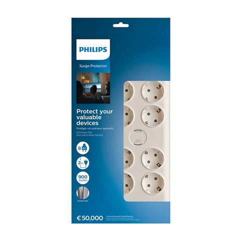 PHILIPS Surge Protector SPN7040WA/58-1