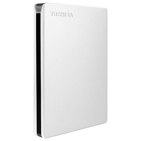 HDD Eksterni TOSHIBA Canvio Slim 1TB 2,5" (USB 3.2 Gen1, Srebrna, Toshiba Storage Backup SW, Toshiba Storage Security SW)-0