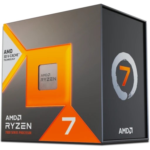 AMD CPU Desktop Ryzen 7 8C/16T 7800X3D (5.0GHz Max, 104MB,120W,AM5) box, with Radeon Graphics-7