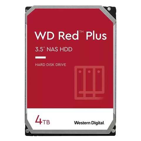 Western Digital Red Plus 4TB SATA3, 7200rpm, 256MB cache (WD40EFPX)-0