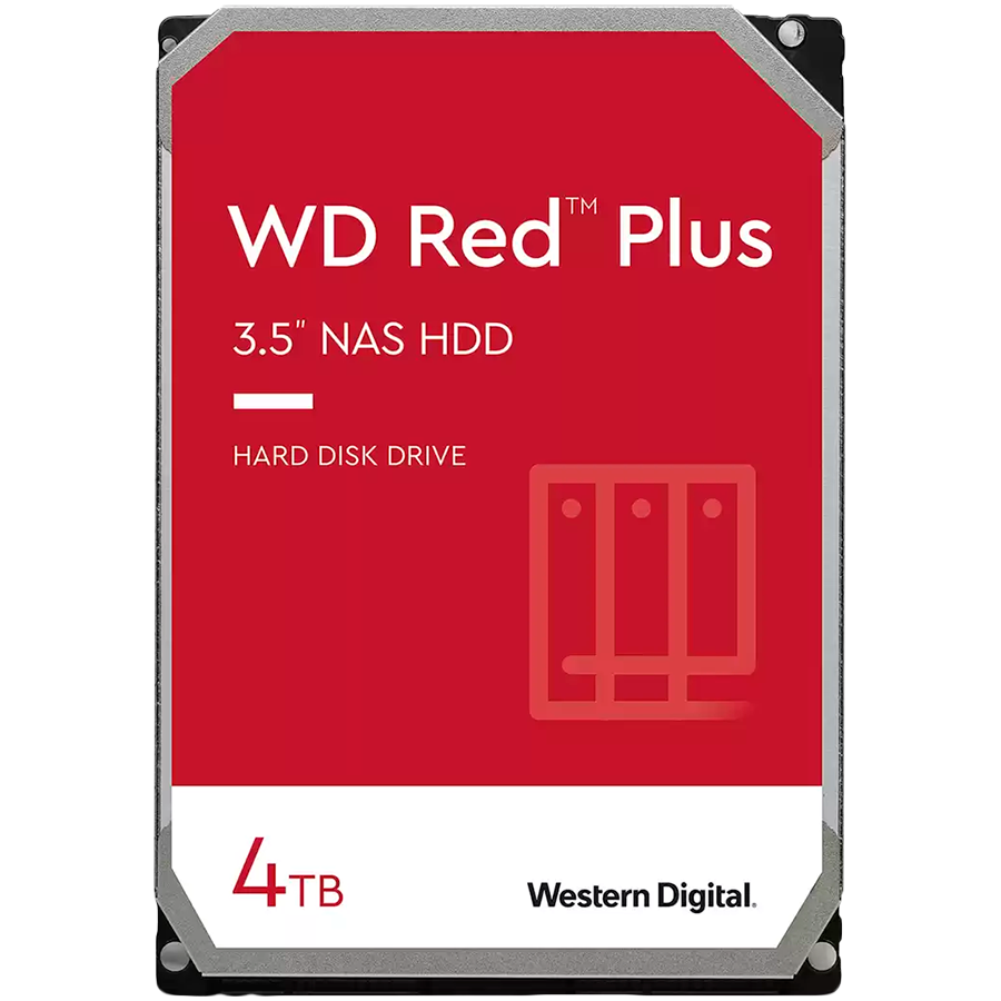 Western Digital Red Plus 4TB SATA3, 7200rpm, 256MB cache (WD40EFPX)-5