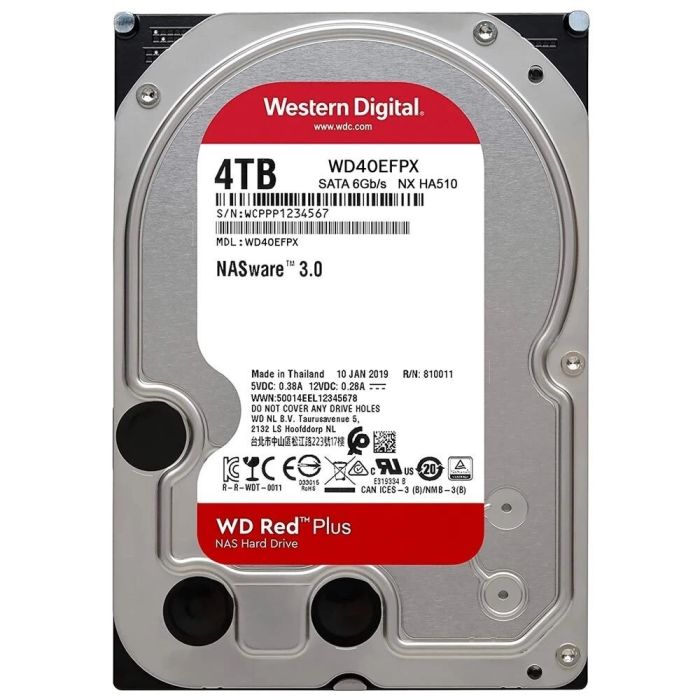 Western Digital Red Plus 4TB SATA3, 7200rpm, 256MB cache (WD40EFPX)-10