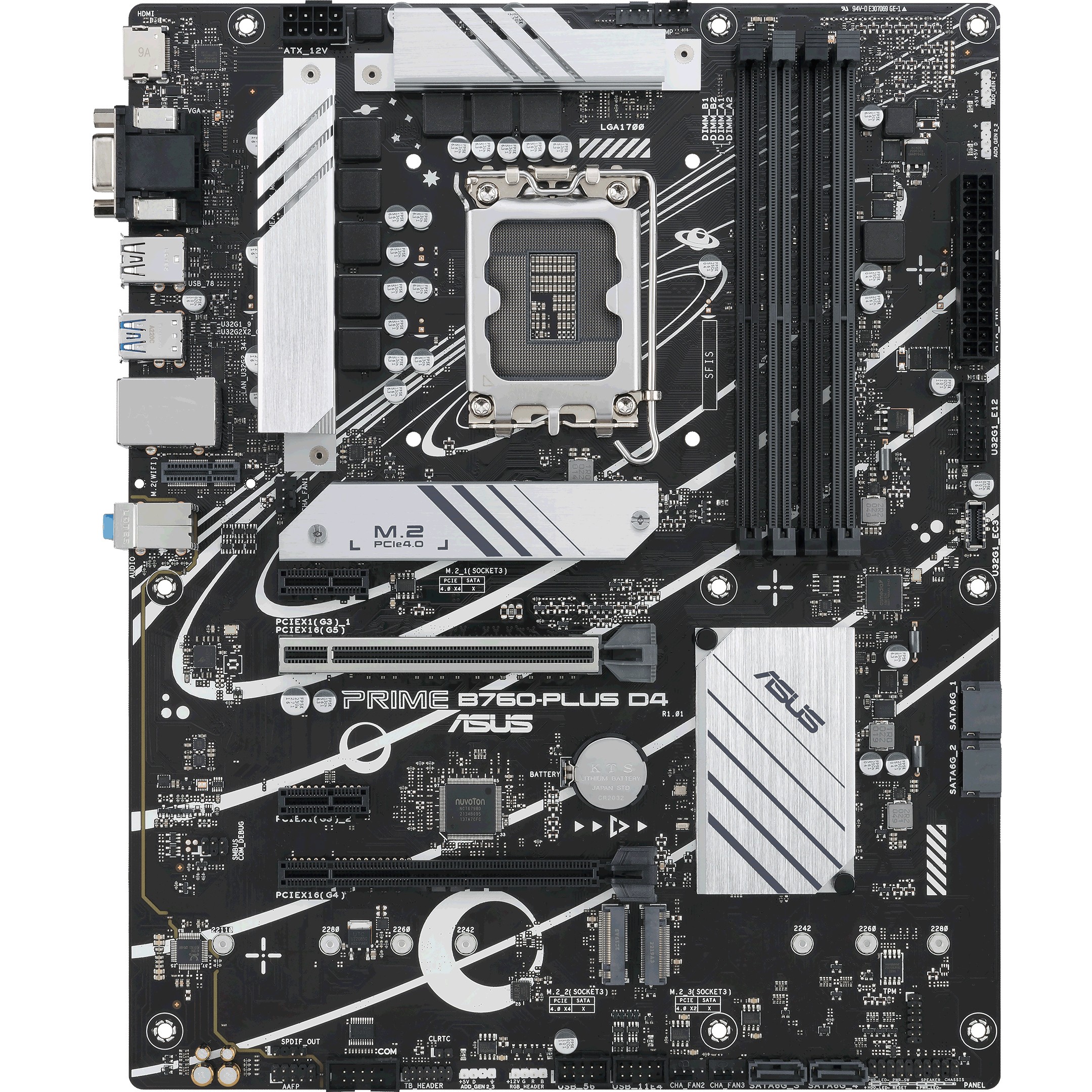 MBO ASUS PRIME B760-PLUS D4 LGA1700 B760 DDR4-1