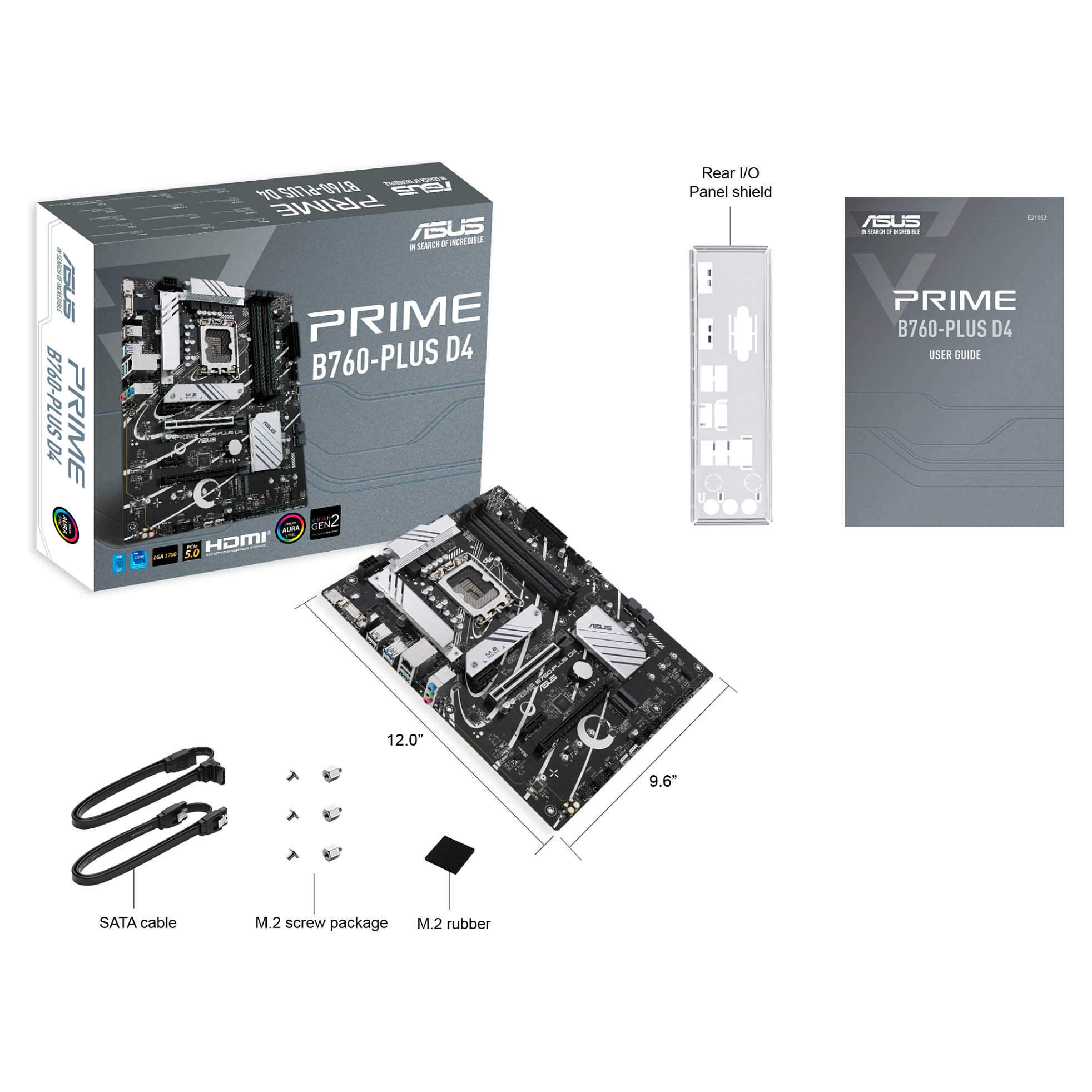 MBO ASUS PRIME B760-PLUS D4 LGA1700 B760 DDR4-6