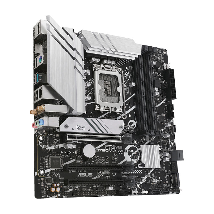 Matična ploča ASUS PRIME B760M-A WIFI D4 (LGA 1700, DDR4, PCIe 4.0 x16, SATA3, 8-kanalni audio, DP, HDMI, RJ45, M.2, USB 3.2)-3