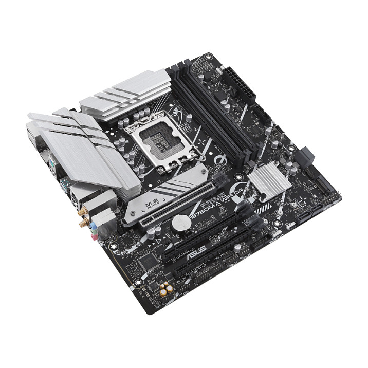 Matična ploča ASUS PRIME B760M-A WIFI D4 (LGA 1700, DDR4, PCIe 4.0 x16, SATA3, 8-kanalni audio, DP, HDMI, RJ45, M.2, USB 3.2)-4