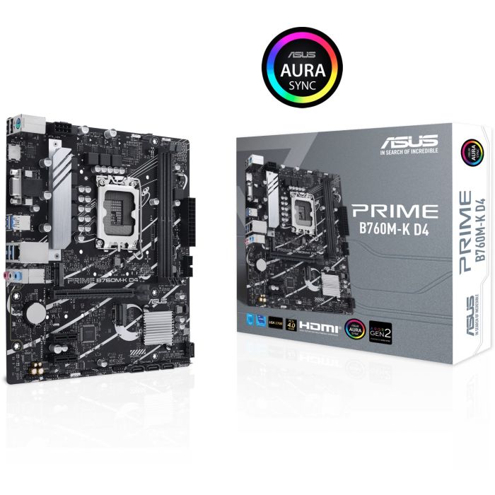 MBO ASUS PRIME B760M-K D4 (LGA 1700, Intel B760M, DDR4, 64 GB, PCIe 4.0 x16, SATA3 4)-5