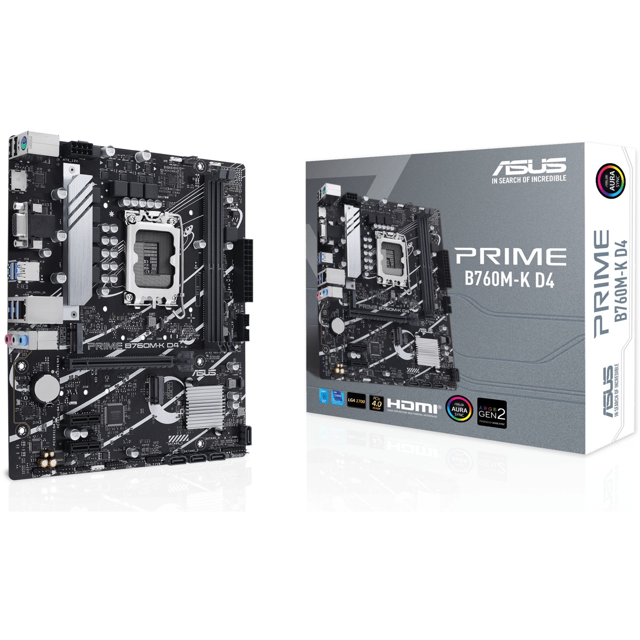 MBO ASUS PRIME B760M-K D4 (LGA 1700, Intel B760M, DDR4, 64 GB, PCIe 4.0 x16, SATA3 4)-7
